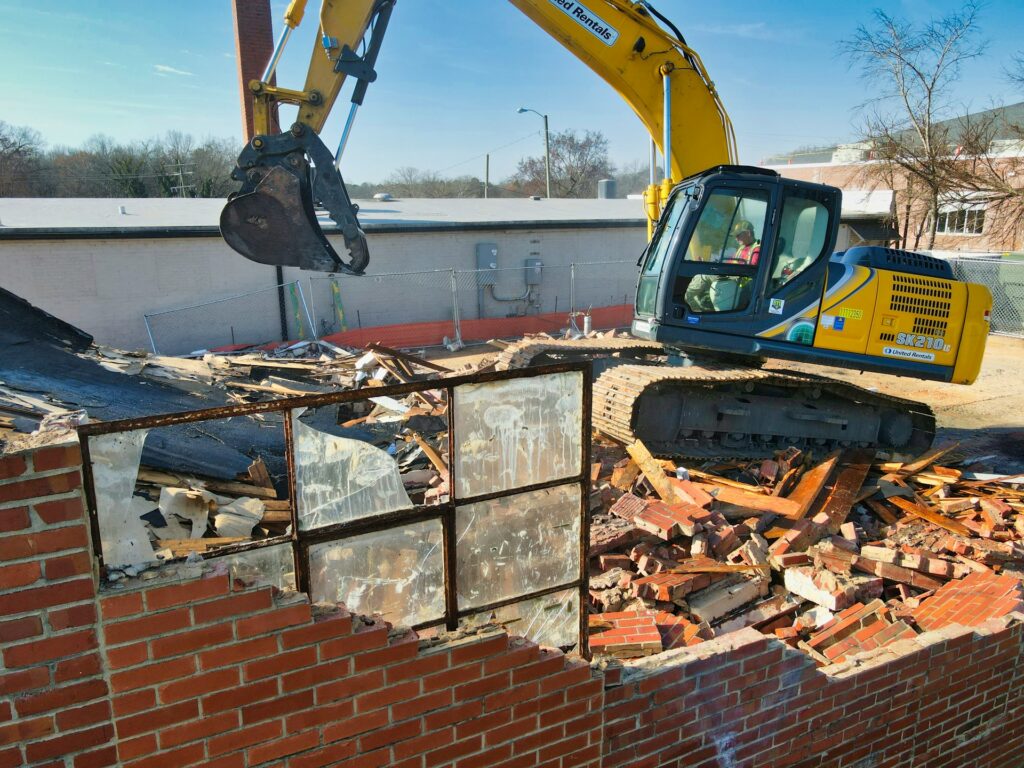 complete demolition